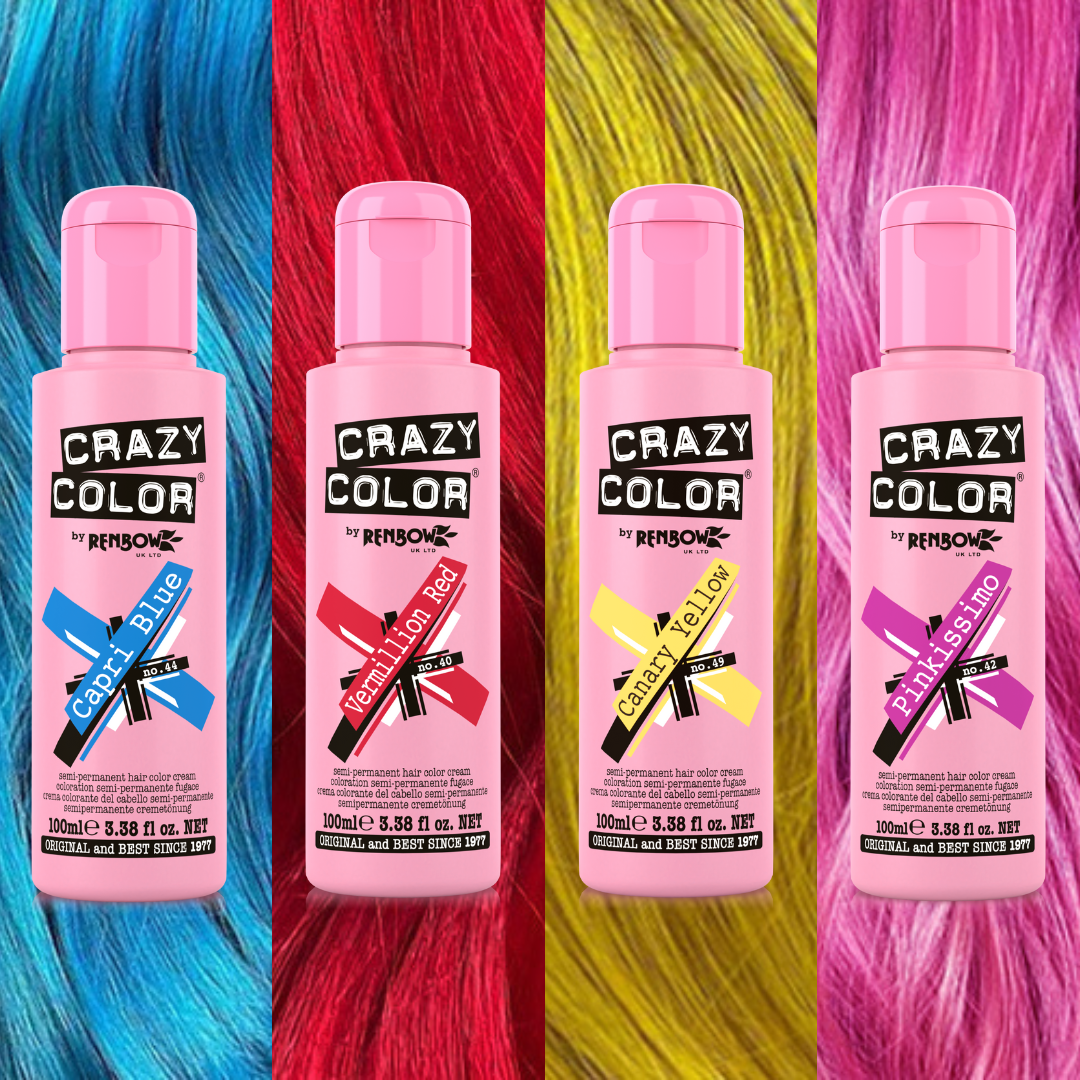 Vivid Rainbow Set | Rock your rainbow with our 4 vivid shades